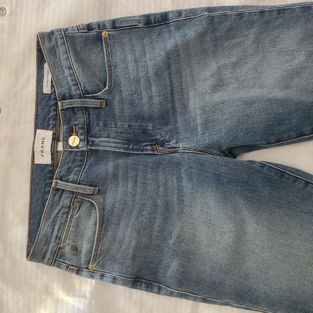 Frame le High straight blue jeans size 26 - Picture 2 of 16